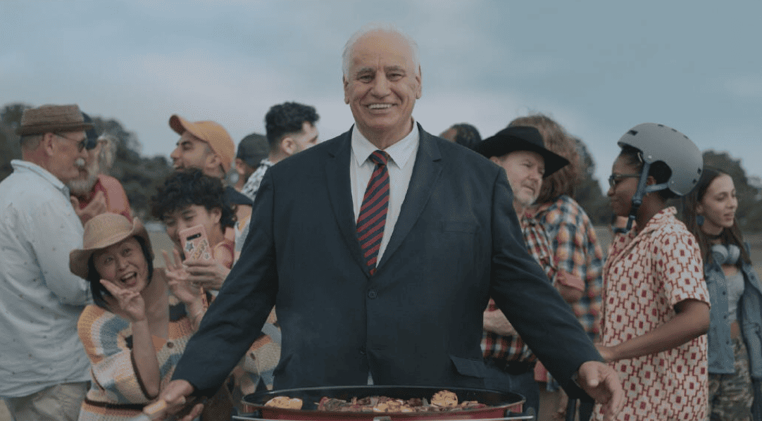 Sam Kekovich fronts MLA summer lamb ad campaign