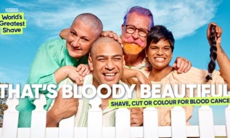 World's Greatest Shave 'That's Bloody Beautiful' campaign via Jack Nimble for Leukaemia Foundation - Hero Image