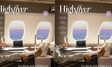 The Australian Financial Review (AFR)'s new luxury travel supplement, Highflyer magazine