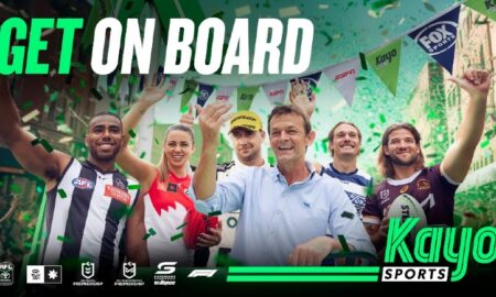 Adam Gilchrist headlines latest 'Get on Board' campaign for Kayo Sports via Fox Creative