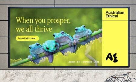 Billboard ad - Australian Ethical launches new brand campaign via indie B Corp, Paper Moose