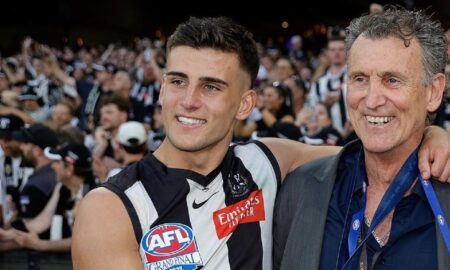 Seven's Sunrise welcomes Peter Daicos, pictured with son Nick