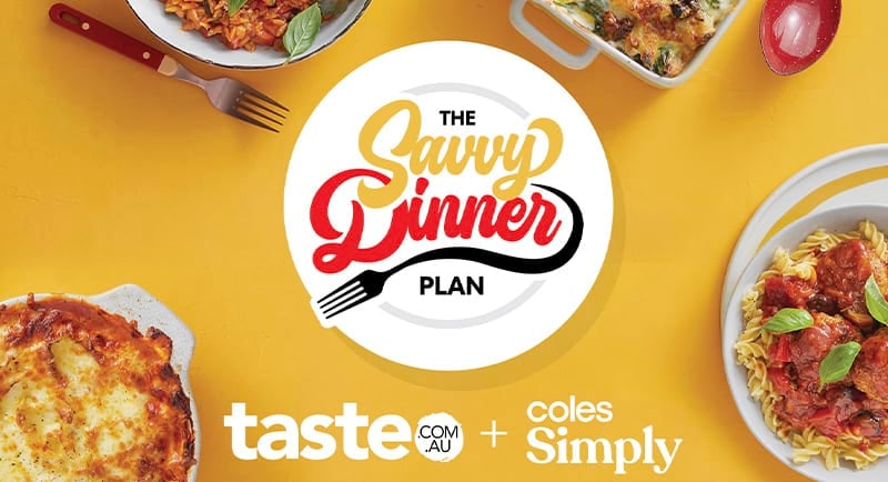 coles The Savvy Dinner Plan campaign