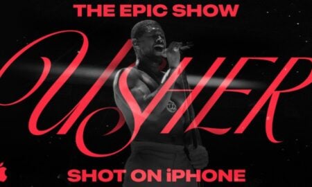 Usher Super Bowl Halftime Show Shot in iPhone Apple campaign by TBWA Media Arts Lab