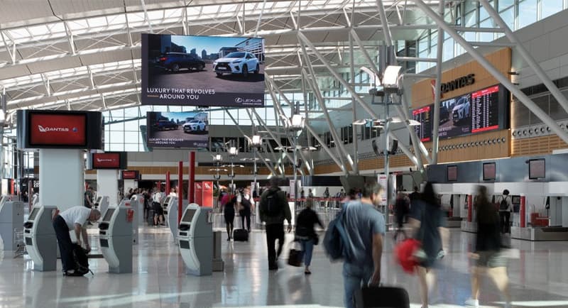 sydney airport jcdecaux