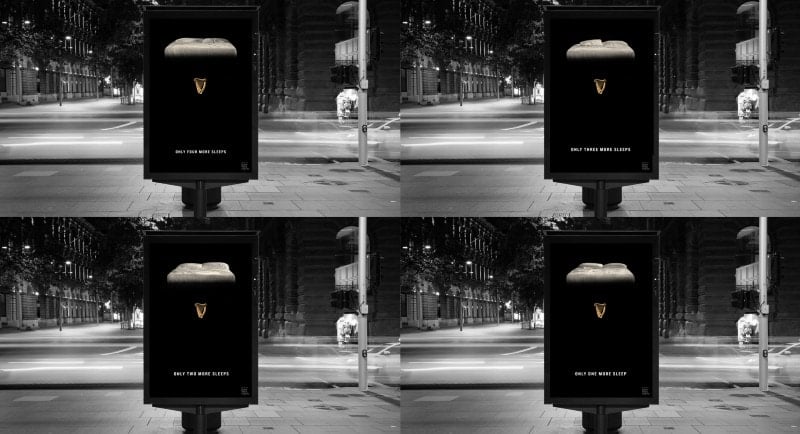 Thinkerbell unveils Guinness countdown campaign for St Patrick's Day