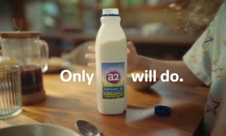 BMF launches first work for a2 milk, 'Only a2 will do'