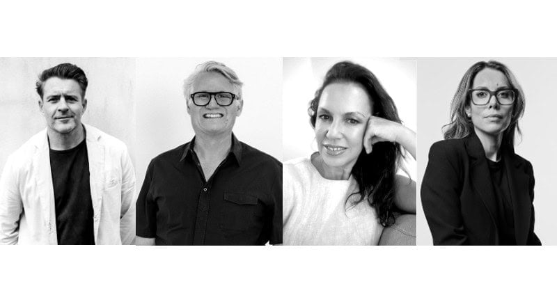 dentsu execs - Danny Bass, Steve Yurisich, Fiona Johnston & Kirsty Muddle