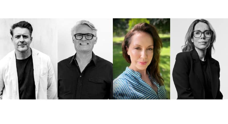 dentsu execs - Danny Bass, Steve Yurisich, Fiona Johnston & Kirsty Muddle