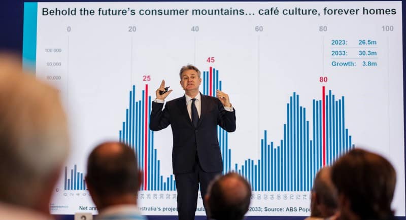 Bernard Salt at AANA Reset Sydney 2024