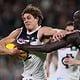 TV Ratings - AFL Charlie Curnows tackled by Aliir Aliir