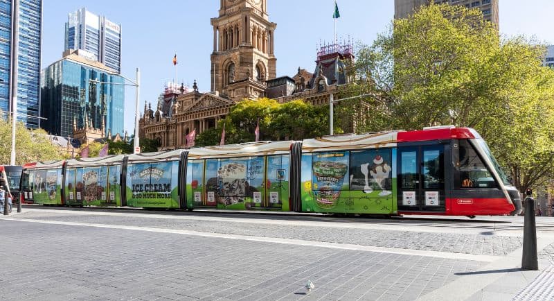 TorchMedia - Sydney Light Rail - Ben and Jerrys