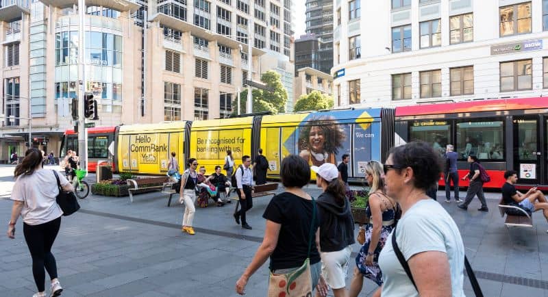 TorchMedia - Sydney Light Rail - CommBank