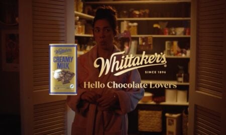 Whittaker’s Hello Chocolate Lovers brand platform launches via Bastion Shine