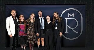 Top Image (L-R): Rick McEvoy, managing partner, the thrills, Gemma Tedford, client director, the thrills, Marcia Allan, executive general manager marketing and membership, Melbourne Royal, Paul Greskie, creative director, the thrills, Grace Usher, marketing campaign manager, Melbourne Royal & Lauren Winter, marketing executive, Melbourne Royal