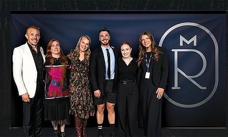 Top Image (L-R): Rick McEvoy, managing partner, the thrills, Gemma Tedford, client director, the thrills, Marcia Allan, executive general manager marketing and membership, Melbourne Royal, Paul Greskie, creative director, the thrills, Grace Usher, marketing campaign manager, Melbourne Royal & Lauren Winter, marketing executive, Melbourne Royal