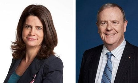 Catherine West Peter Costello meaa