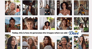 Dove recreates 2004 'for Real Beauty' campaign in pledge against AI