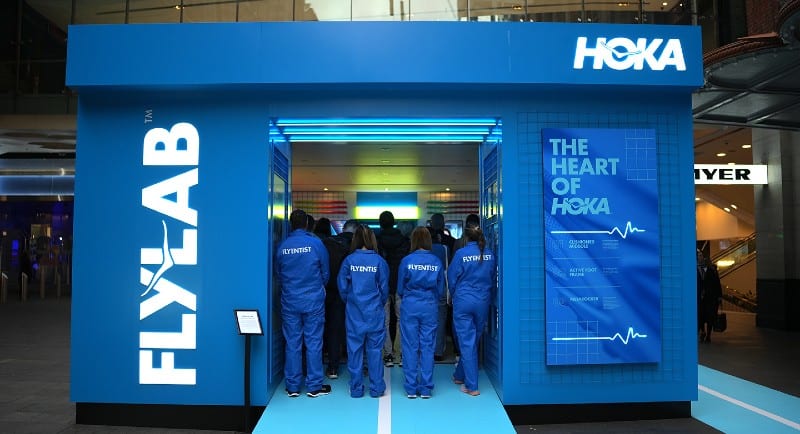 Emotive activates The HOKA FlyLab for Global Running Day