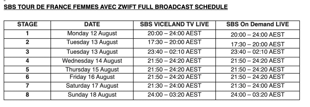 tour de france broadcast team