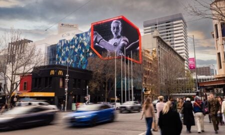 Nike and QMS launch Matildas' 'Winning Isn't For Everyone' 3DOOH