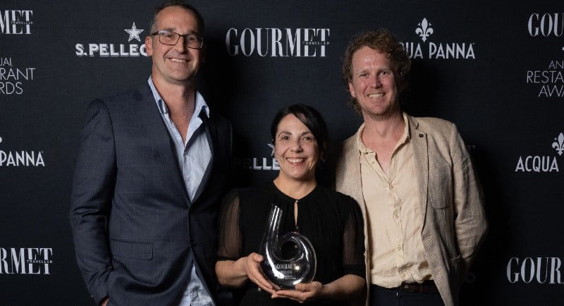 Gourmet Traveller Restaurant Awards 2024 - Rodney Dunn, Severine Demanet, Stephen Peak