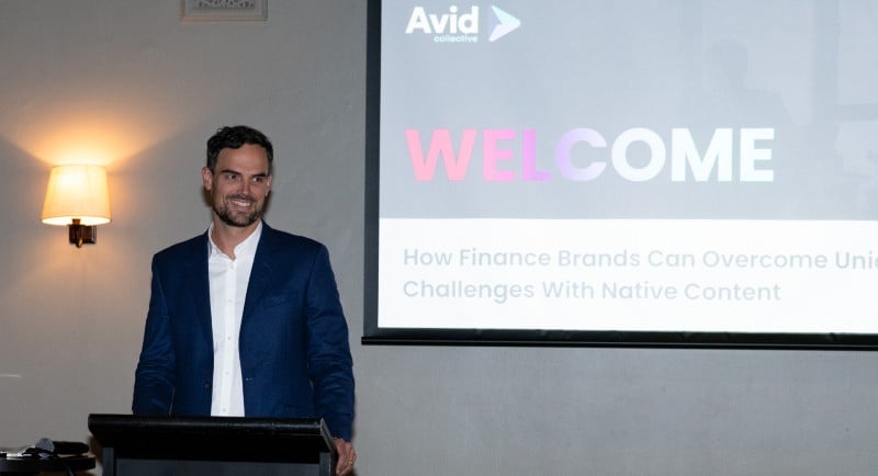 Avid Collective launches inaugural finance masterclass with Are Media. Pictured: Ezechiel Ritchie