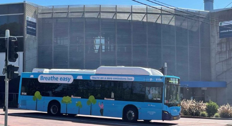 JCDecaux low-emission bus fleet