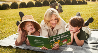 Phoebe Burgess and Zyrtec launch 'Zach and Zoe’s Hide and Sneeze' storybook via Publicis Groupe