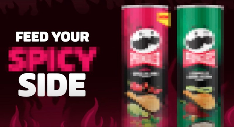 Pringles introduces Spicy range with 'Feed Your Spicy Side' by Thinkerbell