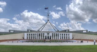 UM set to retain federal government master media account. Pictured: Parliament House, Candberra