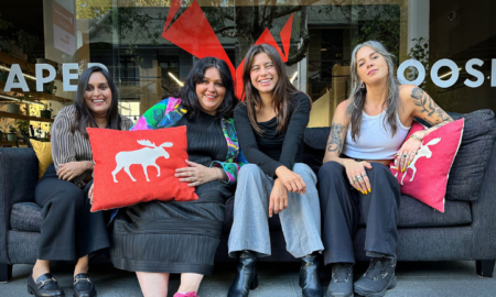 Paper Moose - Niranjana Muraleedharan, Annabelle Rogers, Brigitte Harbrow and Claire Sutton