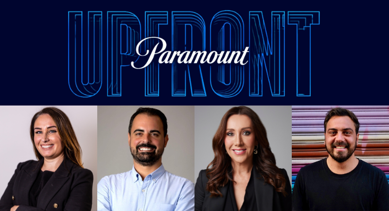 Paramount Upfront - Nicola Barnes, Florian Vaissiere, Elizabeth Baker and Will Chapman