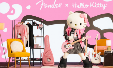 Hello Kitty x Fender