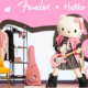 Hello Kitty x Fender