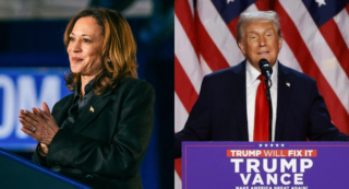 US election - Harris, Trump