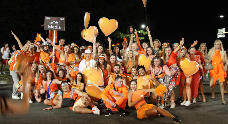 oOh!media team x Sydney Gay and Lesbian Mardi Gras