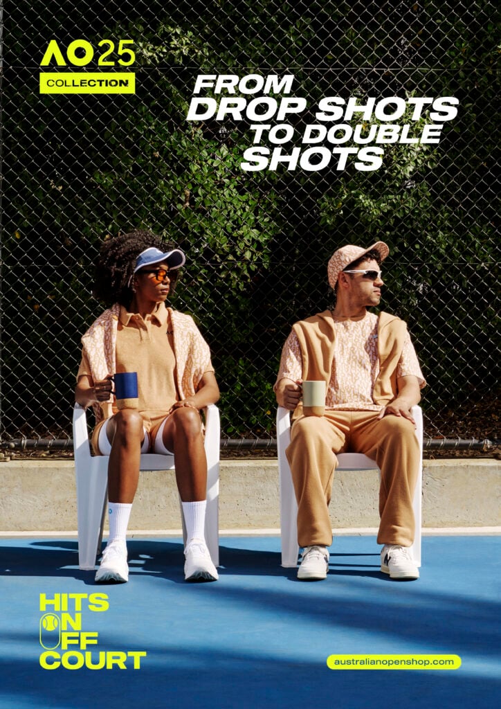 Tennis Australia ‘hits different’ in new AO25 campaign via BMF