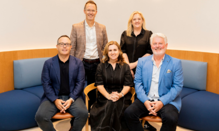 Michael Petersen, Melissa Roberts, Phil McDonald, Jacquie Alley and Steve Fagan