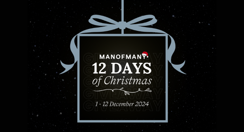 Man of Many - 12 days of giveaways