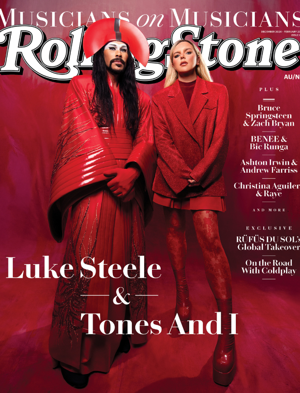 Tones and i with Luke Steele on cover of Rolling Stone