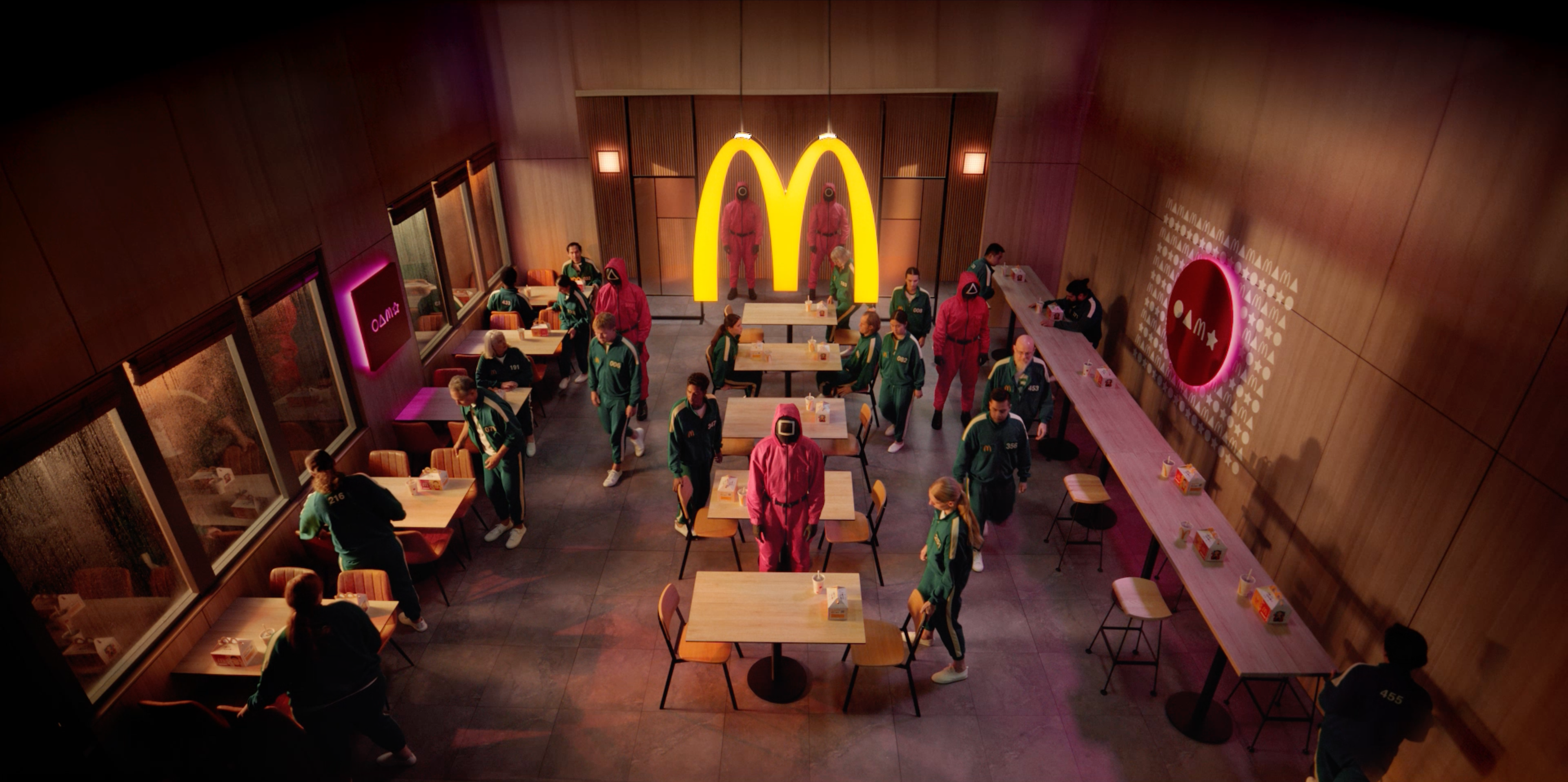 McDonald's and Netflix - Squid Game Meal via OMD and Akcelo