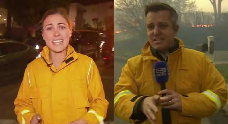 9News - Laura Tomasi and Jonathan Kearsley