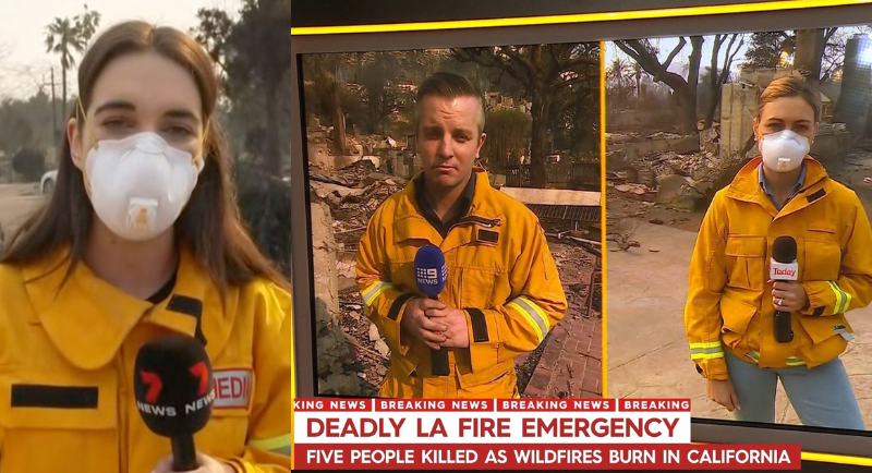 Australian Media Wildfire Coverage