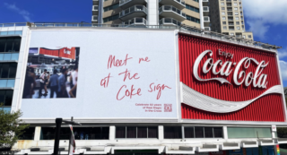 Ogilvy - Coca-Cola Kings Cross Sign