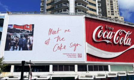 Ogilvy - Coca-Cola Kings Cross Sign