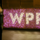 WPP sign on wall