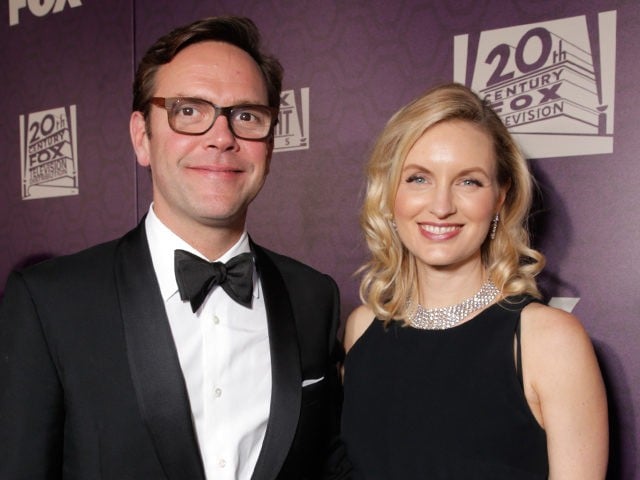 James Murdoch and his wife, Kathryn.