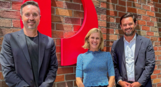 Australia Post x reo by oOh!Media - L to R: Neil Ackland, Aimee Dixon, Barry McGhee