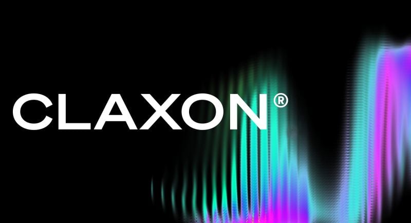 Claxon - logo